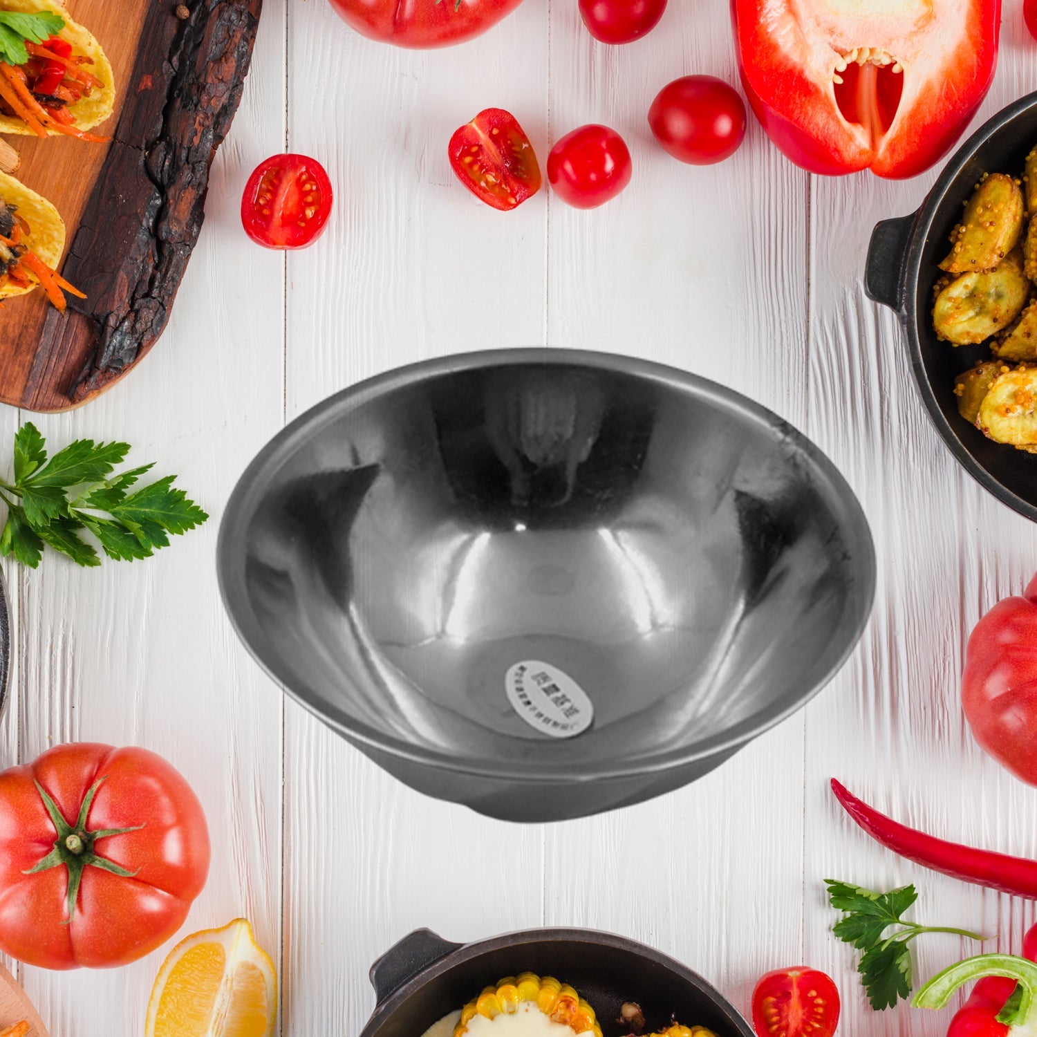 5507 Stainless Steel Bowl | Serving Dessert Curry Soup Bowls Wati Vati Katori | Small Rice Side Dishes | Kitchen & Dining ,Solid, ideal for serving Chatni, achar and Catch up (1 Pc) 5507 Stainless Steel Bowl | Serving Dessert Curry Soup Bowls Wati Vati Katori | Small Rice Side Dishes | Kitchen & Dining ,Solid, ideal for serving Chatni, achar and Catch up (1 Pc)